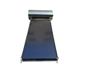 Calentador de Agua <span class=keywords><strong>Solar</strong></span> Eléctrico de Placa Plana de Alta Presión para Exteriores, 200 <span class=keywords><strong>Litros</strong></span>, Uso Doméstico y Hotelero, Acero Inoxidable - Product Image 2