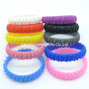 Logotipo personalizado impreso Bike Party Favors Pulseras de goma-Motocross Game Party Proveedores Regalos/Pulseras de silicona para neumáticos - Product Image 5