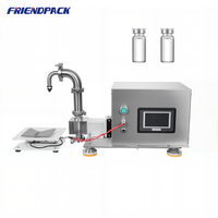 Machine de remplissage de liquides UPK à pompe doseuse pour huiles comestibles, parfums, bouteilles, shampoings, détergents et sachets, avec système servo