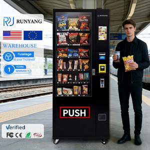 Distributeur automatique de nourriture et de boissons RUNYANG en gros, distributeur automatique américain de nourriture et de boissons - Product Image 1