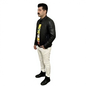 Chaquetas de Cuero Genuino de Vaca para Hombre, a la Moda, de la Mejor Calidad, Nueva Colección, Gran Venta - Product Image 4