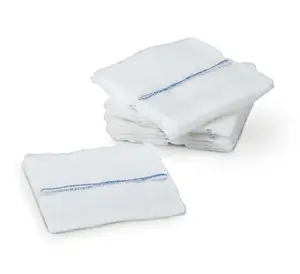 Compresas médicas estériles, algodón absorbente desechable, 10x10, almohadillas estériles para bastoncillos de gasa