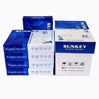 Papel de Impresión al por Mayor, Tamaño A4, 80 g/m², 75 g/m², 70 g/m², Papel para Copiadora, 500 Hojas por Resma, Papel Doble Bond para Oficina
