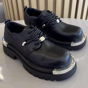 Zapatos de Vestir para <span class=keywords><strong>Hombre</strong></span>, Modelo 8799, con Cordones, Cómodos, de Plataforma, de Cuero, para Fiestas, Primavera y Verano, Tallas Grandes - Product Image 5