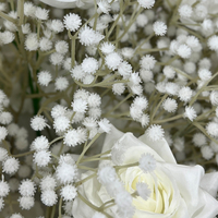 Fleurs artificielles blanches de gypsophile faites à la main, best-seller, parfaites pour la décoration de lieux de mariage et les célébrations festives