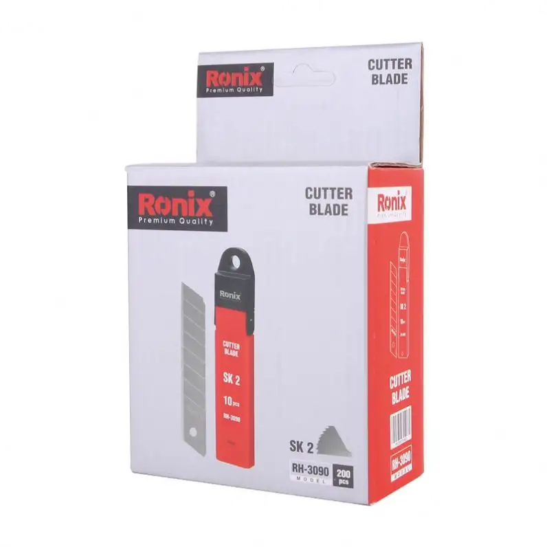 Ronix במלאי RH-3090 sk2 חותך להב חומר פלדה סכין חותך להב 18x0.5 מ "מ להב למכירה