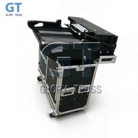 Console hydraulique Flip Ready à rétraction facile pour Midas M32 avec plateau pour ordinateur portable