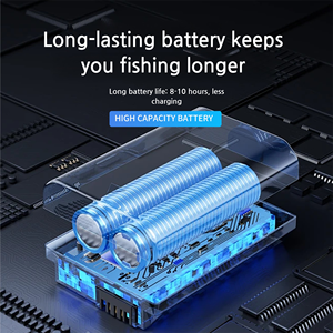 กล้องตกปลาใต้น้ำแบบพกพา หมุนได้ 360 องศา พร้อมระบบ WIFI มองเห็นในที่มืดด้วยอินฟราเรด สายเคเบิลยาว 30 เมตร หน้าจอ LCD 5 นิ้ว สำหรับการตกปลาภายนอกอาคาร - Product Image 5