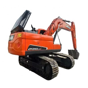 Doosan เครื่องขุด DX340L 34ตันเครื่องยนต์184.2kw โมเดล2021ของเกาหลีพร้อมปั๊มมอเตอร์หลักและส่วนประกอบ PLC - Product Image 1