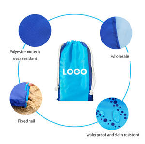 للبيع بالجملة مخصص خارجي جيب كبير جدًا قابل للطي محمول بدون رمال مقاوم للماء حصائر تخييم تخييم - Product Image 5