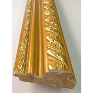 Cross Stitch <b>Frame</b> Mouldings 64x27mm Relief European Style Bright <b>Gold</b> Chinese Fir 307-1 - Product Image 2