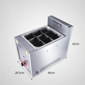 Oden-máquina de cocina comercial, tienda de conveniencia, nine grid, equipo de aperitivos eléctricos de mesa - Product Image 4