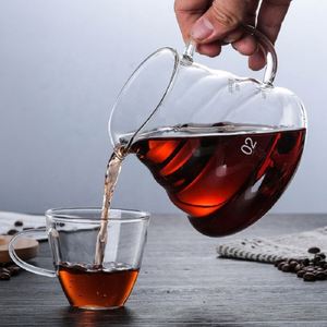 Cafetera de Vidrio de 360ml/600ml/800ml en Oferta, Diseño Popular, Multifuncional, con Elegante Asa y Tapa de Vidrio - Product Image 3