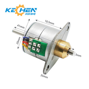 มอเตอร์สเต็ปเปอร์เชิงเส้นขนาดเล็ก Kechen 20BY แกน 3 มม. DC 2 เฟส KC-20BY25L - Product Image 1