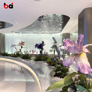 Guía <span class=keywords><strong>de</strong></span> Origen Artesanal con Diseño <span class=keywords><strong>de</strong></span> Orquídea Phalaenopsis Simulada, Hecha <span class=keywords><strong>de</strong></span> Tela, Específicamente para Decoración del Hogar en Interiores - Product Image 3