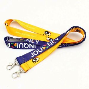 Promotion Satin and Nylon <b>Key</b> <b>Chain</b> Lanyards Short Wrist Strap with Carabiner Custom Logo Printing - Product Image 6