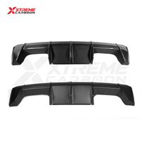 Diffuseur arrière en fibre de carbone véritable XTREME, style MP, pour BMW M3 M4 G80 G81 G82 G83, diffuseur arrière à quatre sorties