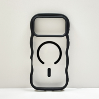 Coque de téléphone magnétique transparente pour iPhone 17 Pro Max, étuis de protection antichoc