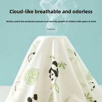 Combinaison pour bébé, nouveau-né, unisexe, en coton pur, manches longues, imprimé girafe et arbre, double boutonnage, pyjama printemps/automne