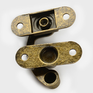 Antique <span class=keywords><strong>Brass</strong></span> Kẽm Hợp Kim Đu Latch Clasp Hộp Đồ Trang Sức <span class=keywords><strong>Hasp</strong></span> Khóa Ngay Chốt Móc Cổ Clasp Đu Khóa Cho Trường Hợp Bằng Gỗ Ổ Khóa - Product Image 6