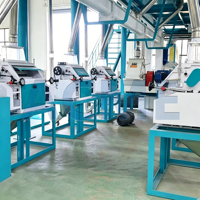 Ligne de production de farine de blé 50TPD, projet clé en main pour usine de meunerie automatique
