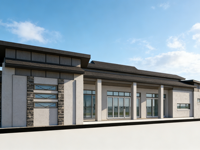 Casa Prefabricada Modular Ecológica de Acero Galvanizado Ligero, Diseño Moderno y Sostenible para Hotel o Apartamento, 616.5m²