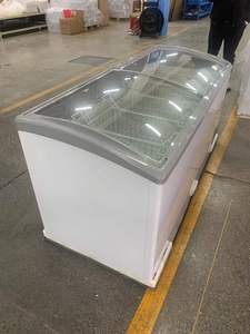 Congelador de Helados con Puerta de Vidrio Curvo, Congelador Horizontal con Puerta Corredera, Congelador Vertical - Product Image 4