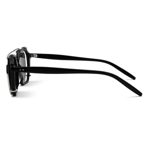 Monturas geométricas de gafas con clip de acetato con <span class=keywords><strong>lentes</strong></span> de gafas de sol polarizadas Venta cómoda y caliente <span class=keywords><strong>a</strong></span> un <span class=keywords><strong>buen</strong></span> <span class=keywords><strong>precio</strong></span> - Product Image 5