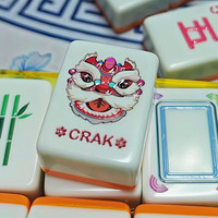 Jeu de tuiles de mahjong américain de haute qualité, très vendu, en acrylique, pour le jeu à domicile