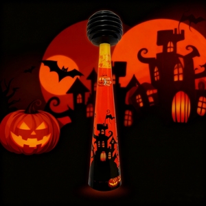 <b>Halloween</b> Air Horn Plastic Pump Horn Haunted Castle Bat Pumpkin Pattern Noisemaker Toy For <b>Halloween</b> Party <b>Decoration</b> Wholesale - Product Image 5