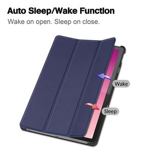 Étui en cuir pour <span class=keywords><strong>Lenovo</strong></span> Tab K11 <span class=keywords><strong>Plus</strong></span> Smart Tablet Cover pour <span class=keywords><strong>lenovo</strong></span> K10 2nd M10 4th Tab P12 12.7 pouces TB023 - Product Image 2