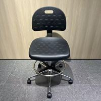Chaises antistatiques durables de laboratoire d'unité centrale d'ESD, 135 degrés d'inclinaison barre réglable de chaises de bureau de travail de tâche de laboratoire expérimental
