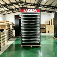 Organisateur de présentation automatique pour supermarchés, magasins et pharmacies, pour snacks, cigarettes et médicaments, avec poussoir de rayonnage à ressort