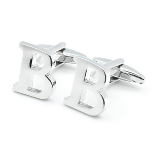 Mancuernillas con Letras del Alfabeto <span class=keywords><strong>en</strong></span> Oferta, para Traje Formal, <span class=keywords><strong>Camisa</strong></span>, Boda, Negocios, Esmoquin, Accesorio, Botón <span class=keywords><strong>de</strong></span> Manga, <span class=keywords><strong>Iniciales</strong></span> - Product Image 1