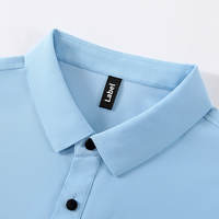 Vente en gros de polos pour hommes en tissu extensible respirant et absorbant la transpiration, 180 grammes, 88% nylon + 12% élasthanne