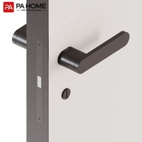Portes intérieures pré-montées en MDF imperméables et insonorisées pour la décoration de la maison, chambre à coucher, salon et appartement d'hôtel - Design moderne