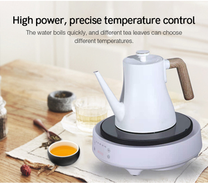 Ménage Rond Blanc table de Cuisson À <span class=keywords><strong>Induction</strong></span> table de Cuisson À <span class=keywords><strong>Induction</strong></span> Portative 2000W Cuisinière À <span class=keywords><strong>Induction</strong></span> Pour Le Thé - Product Image 3