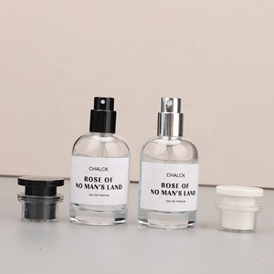 New Design <strong>30ml</strong> 50ml 100ml Fashion Clear <strong>Perfume</strong> Spray Glass Empty <strong>Bottle</strong> Portable Cylinder Glass <strong>Perfume</strong> <strong>Bottle</strong> With Sprayer - Product Image 2