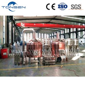 200l 300l 500l Nhỏ Nhà Máy Bia Nhà Máy Màu Đỏ Đồng Brew Ấm Đun Nước Cho Sản Xuất Bia Bia - Product Image 5