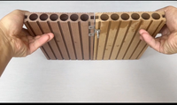 Vente directe de planches de terrasse en WPC composite, à emboîtement, gaufrées en 3D, poreuses et légères