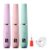 Machine à ongles électrique - Outil de manucure multifonction rechargeable avec fonctions de ponçage, de suppression des cuticules et de polissage (YA03-002)