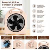 Ventilateur de table mini DC OEM/ODM pour maison, hôtel, bureau, hôpital – Prix abordable – Ventilateur de table, ventilateur de boîte