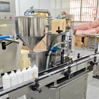 Machine de remplissage automatique de bouteilles de shampoing, machine de remplissage de liquides, remplisseuse automatique de bouteilles de lotion, de savon liquide et de détergent sur mesure