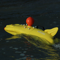Bateau d'appât de pêche Kontiki à longue ligne pour un déploiement d'appât à distance accrue