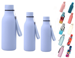 Bouteille d'eau de sports de plein air isolée bouteille de cola de grande capacité 304 thermos en acier inoxydable bouteille sous vide double couche de bowling - Product Image 3