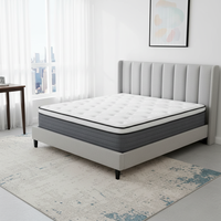 Matelas jumeau hôtel durable ergonomique soutien ferme adulte, soutien rachidien ignifugé