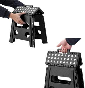 Высокопрочный складной стул высотой 13 дюймов для взрослых, стул для кухни, сада, ванной - Product Image 3