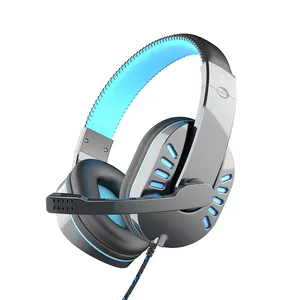 Cuffie personalizzate di alta qualità colorate migliori cuffie con cancellazione del rumore cuffie cablate over-ear per giochi per PC