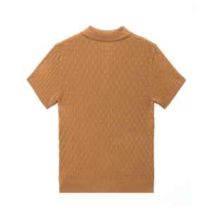 AiNear Vente en gros de logo personnalisé Fabricant Oem & Odm <span class=keywords><strong>Pull</strong></span> T-shirt en coton à manches courtes et col polo à carreaux pour hommes - Product Image 6