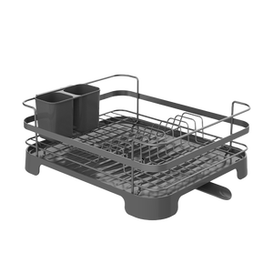 Estante para platos de cocina de una sola capa multifunción de fábrica de China Estantes para secar platos con escurridor de platos de plástico - Product Image 1